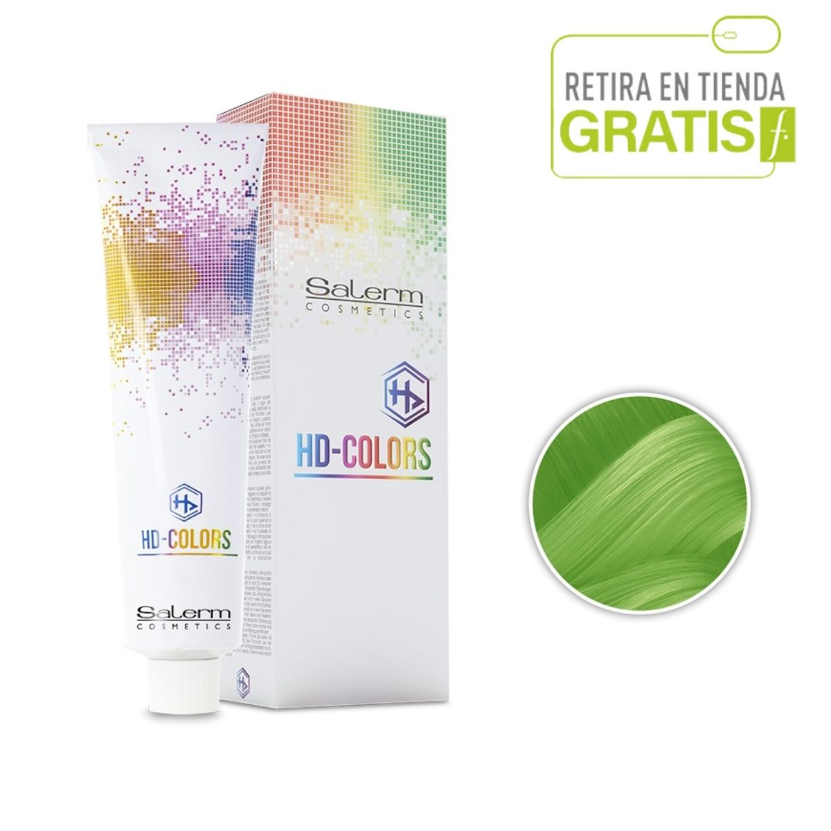 SALERM - SALERM Tintura Fantasía HD Green Kriptonite 150 ml
