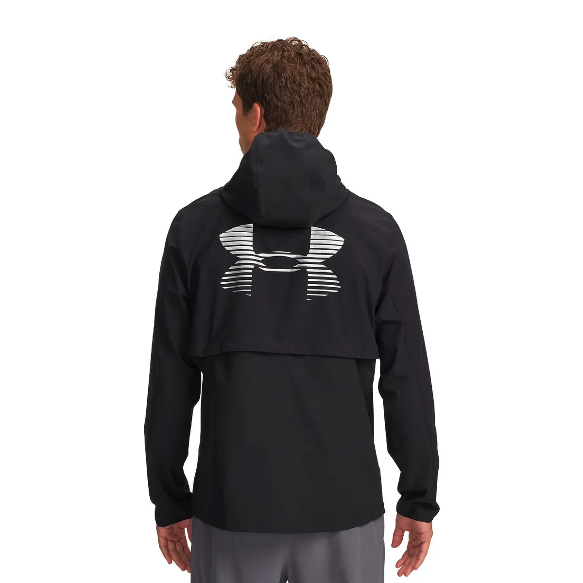 UNDER ARMOUR - Chaqueta UA Velociti Pro Storm Negro Hombre UNDER ARMOUR