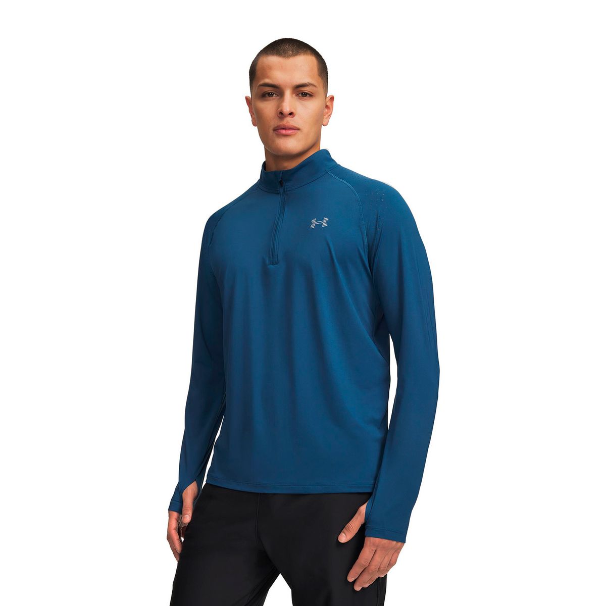 UNDER ARMOUR - Poleron UA Velociti Pro Azul Hombre UNDER ARMOUR