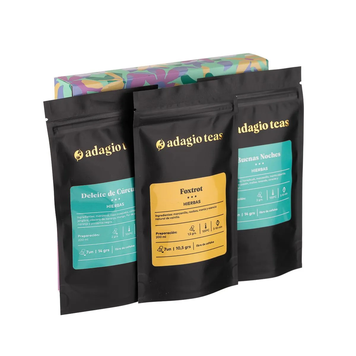 ADAGIO TEAS - Pack 21 Teabags Hierbas