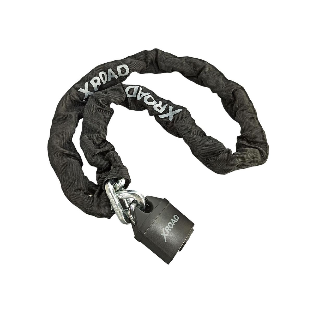 XROAD - Cadena + Candado para Rueda de Repuesto Antirrobo XRoad