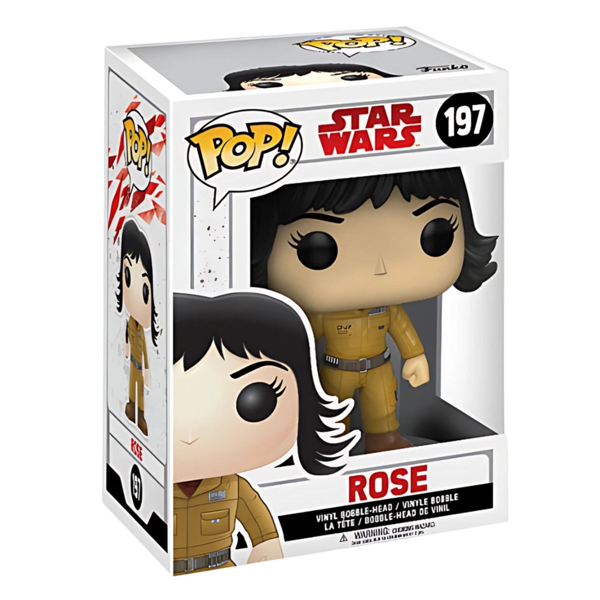 FUNKO - Funko Pop Star Wars – Rose 197 + Protector