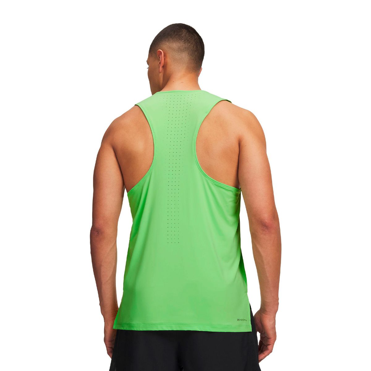 UNDER ARMOUR - Polera S/M UA Velociti Pro Singlet Verde Hombre UNDER ARMOUR