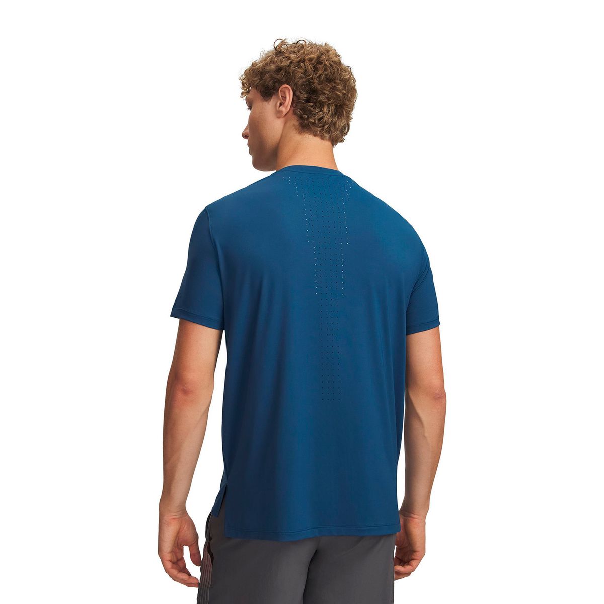 UNDER ARMOUR - Polera M/C UA Velociti Pro Azul Hombre UNDER ARMOUR