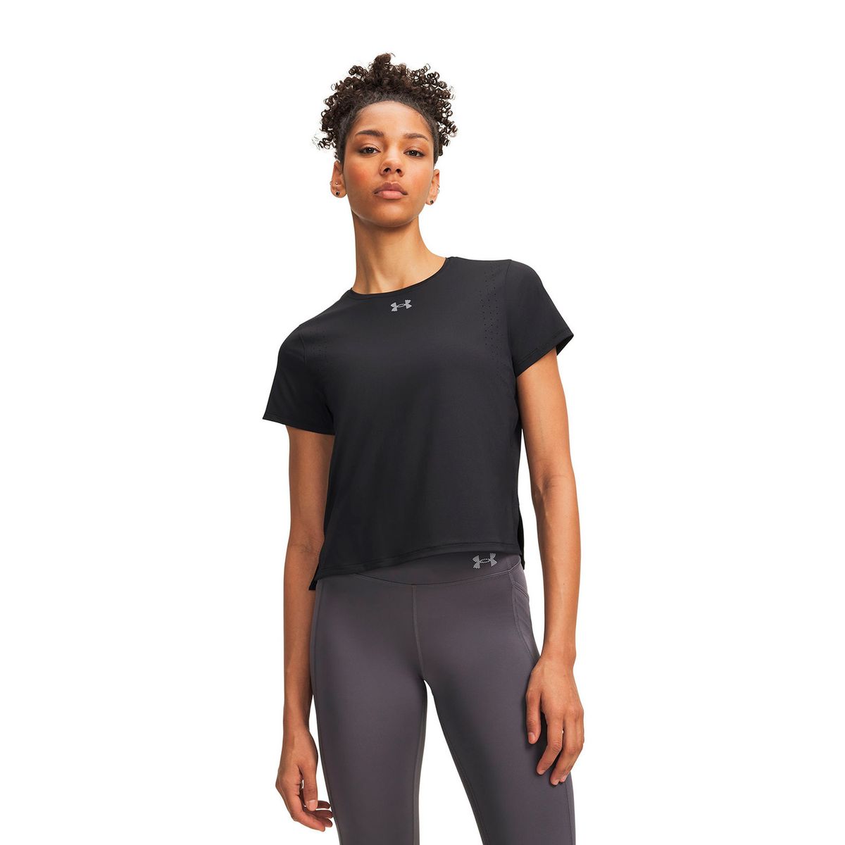 UNDER ARMOUR - Polera M/C UA Velociti Pro Verde Mujer UNDER ARMOUR