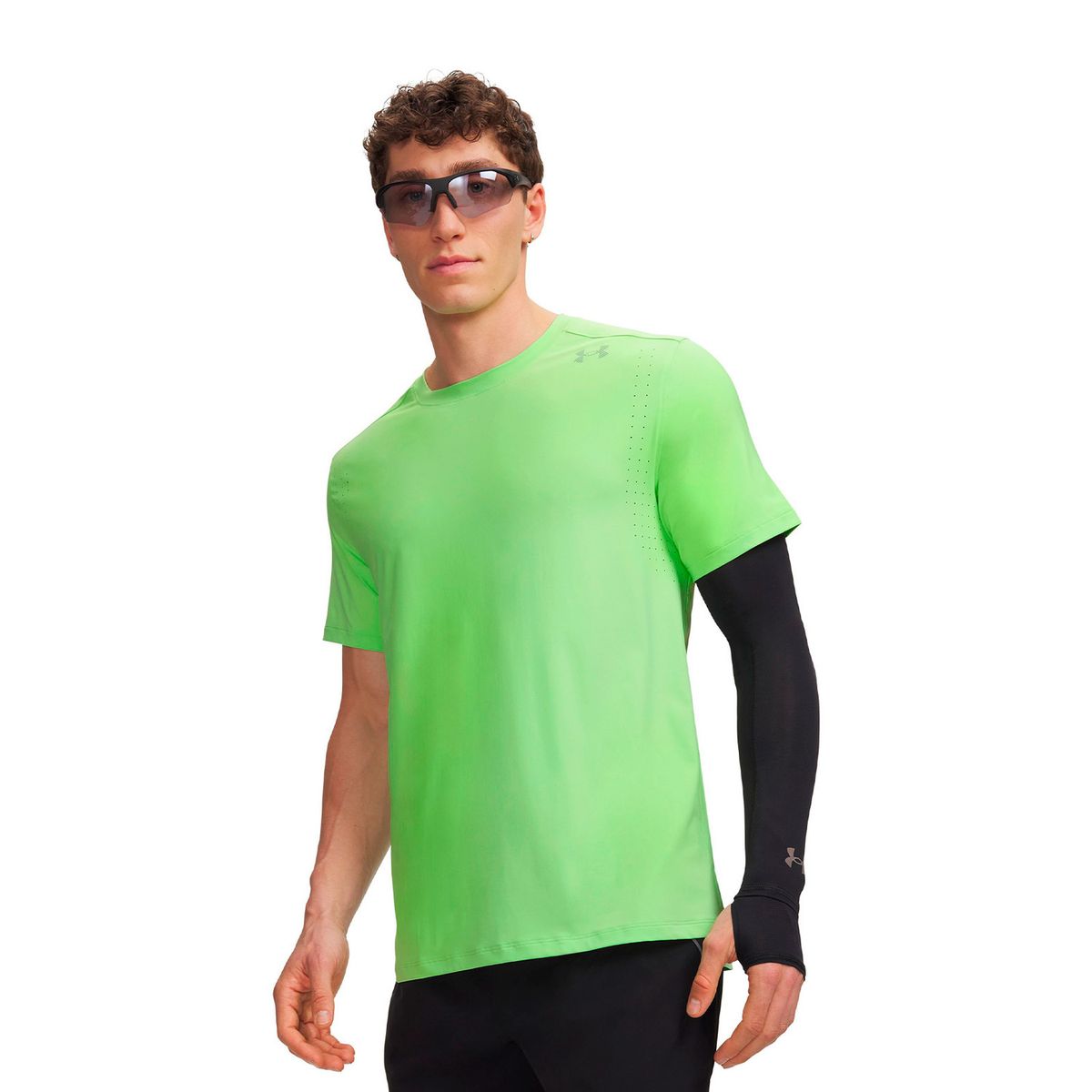 UNDER ARMOUR - Polera M/C UA Velociti Pro Verde Hombre UNDER ARMOUR