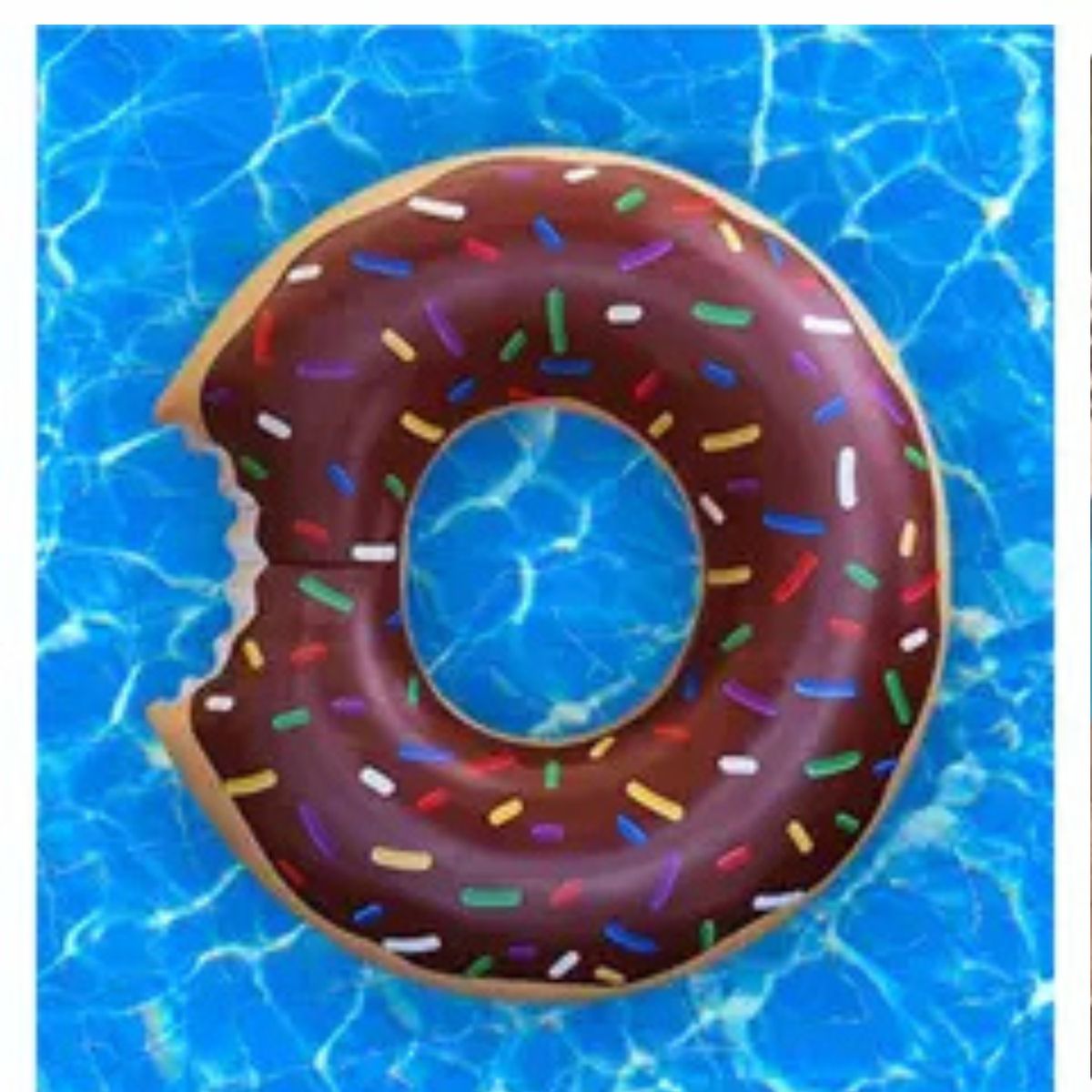 MOVI - FLOTADOR GIGANTE DONUT CAFE 120 CMS