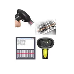 GENERICO - Lector Escáner De Código De Barras Inalámbrico 2.4g Pistola