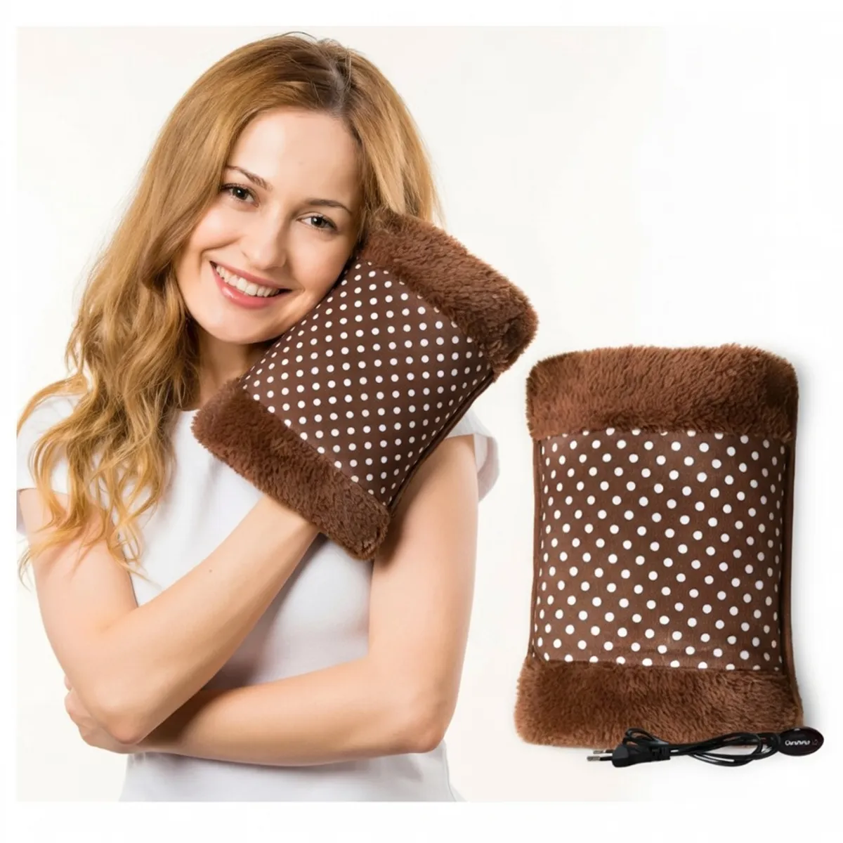 GENERICO - Bolsa Térmica Recargable Tipo Peluche Calentador De Manos Invierno Portátil