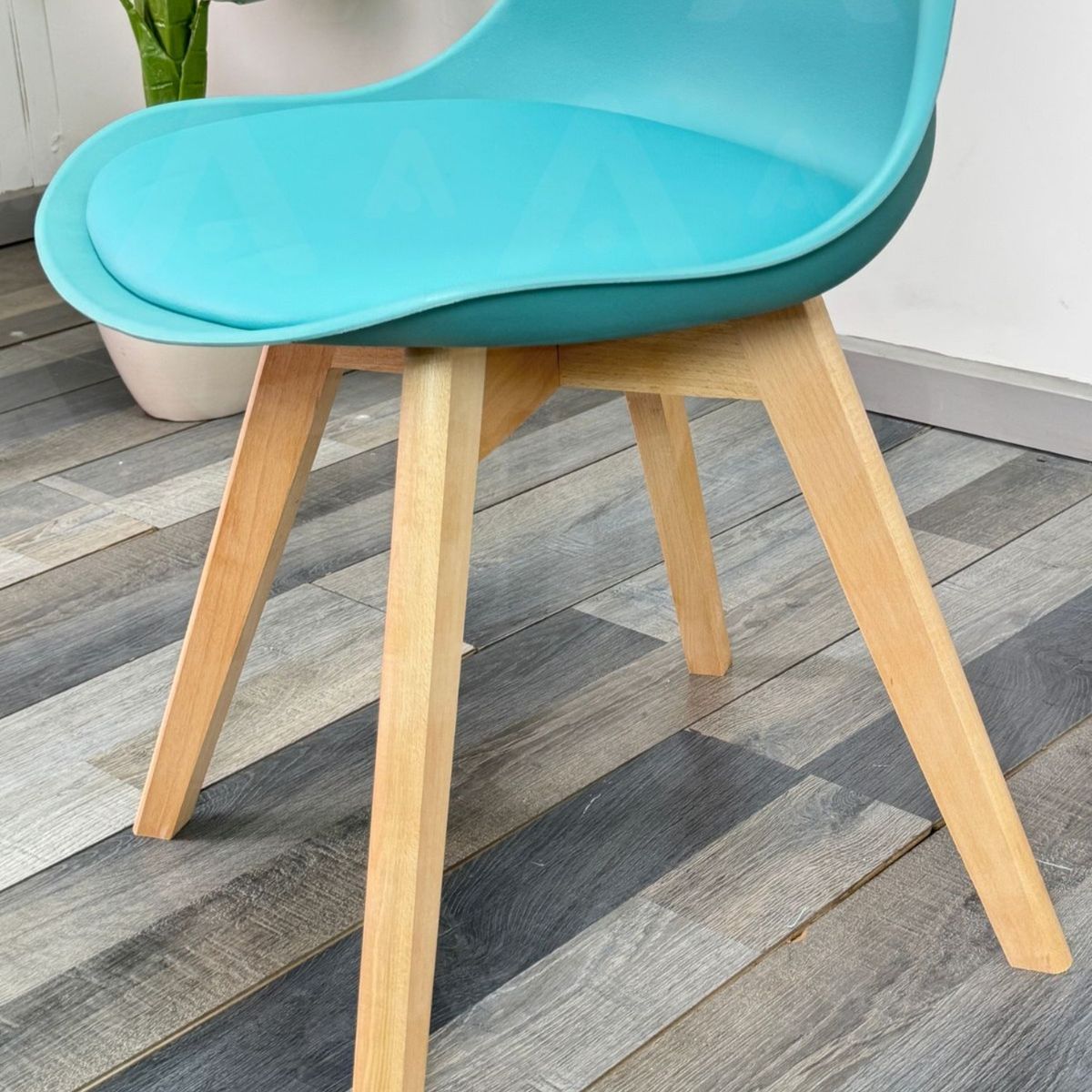 HABITA2 CHILE - Pack de 4 sillas de comedor acolchada Tulip