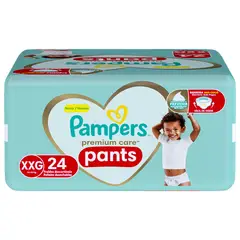 PAMPERS - Pañales Pants Premium Care XXG x24 Un