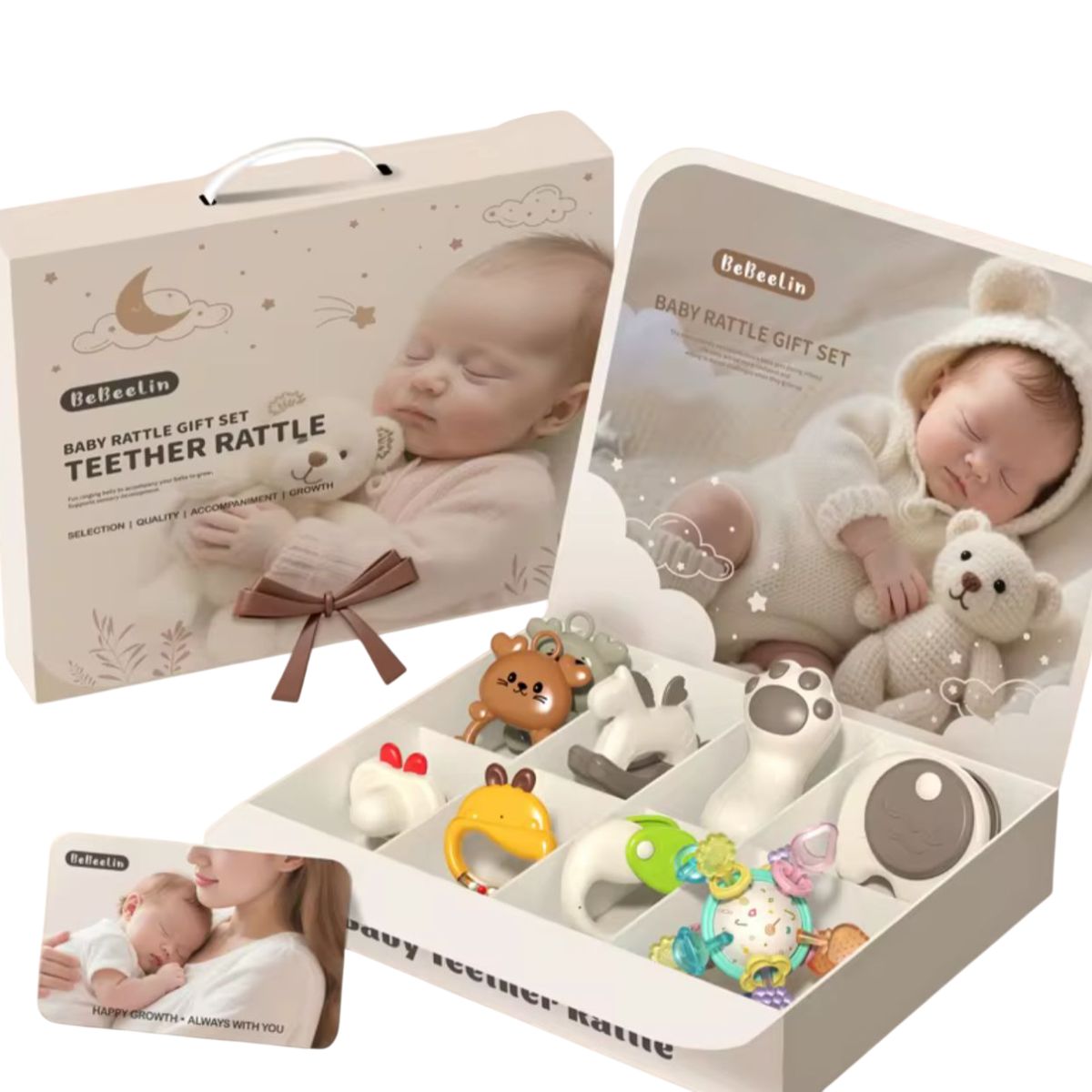 GENERICO - Kit Sensorial Bebé 0 a 3 Meses Estimulación Temprana box