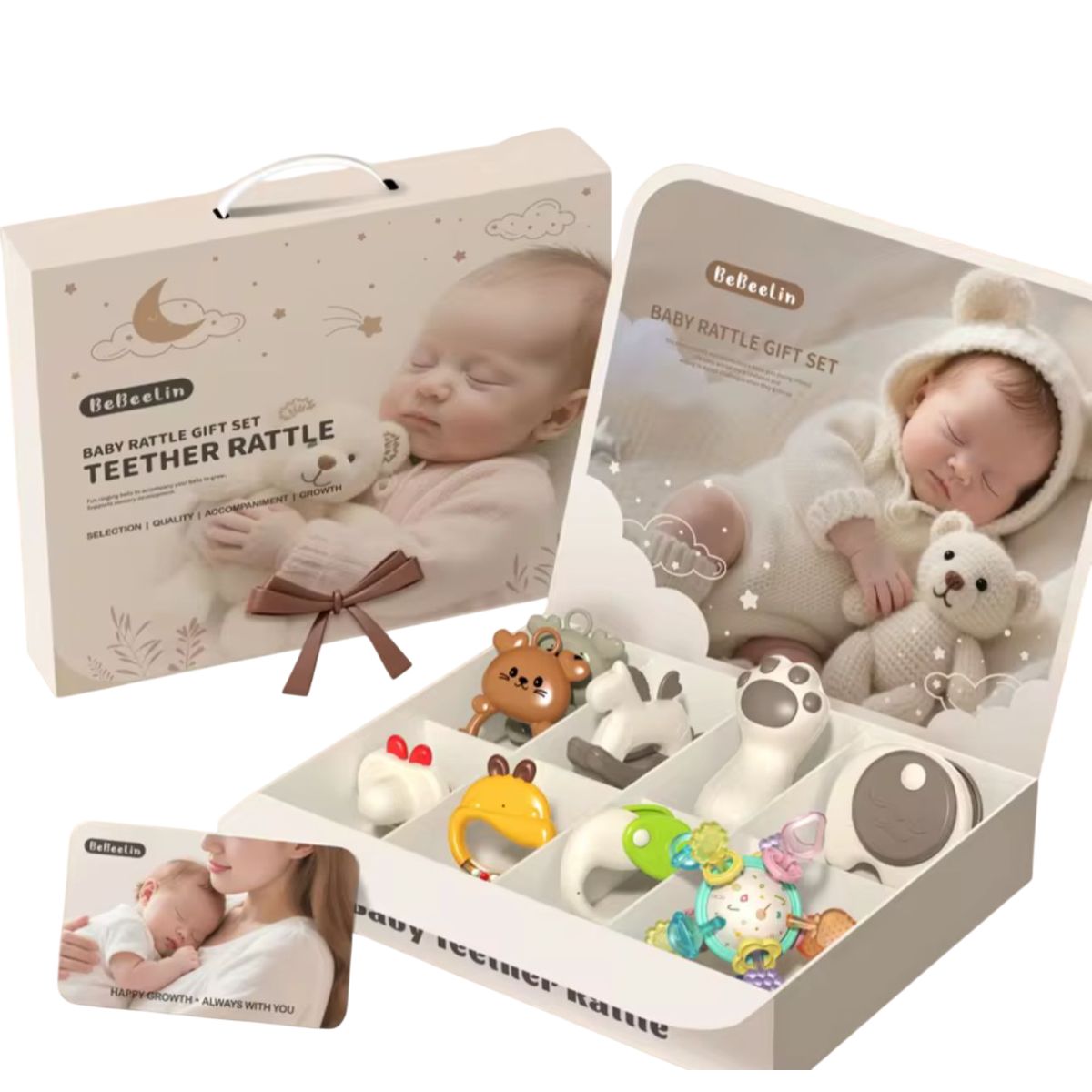 GENERICO - Kit Sensorial Bebé 0 a 3 Meses Estimulación Temprana box