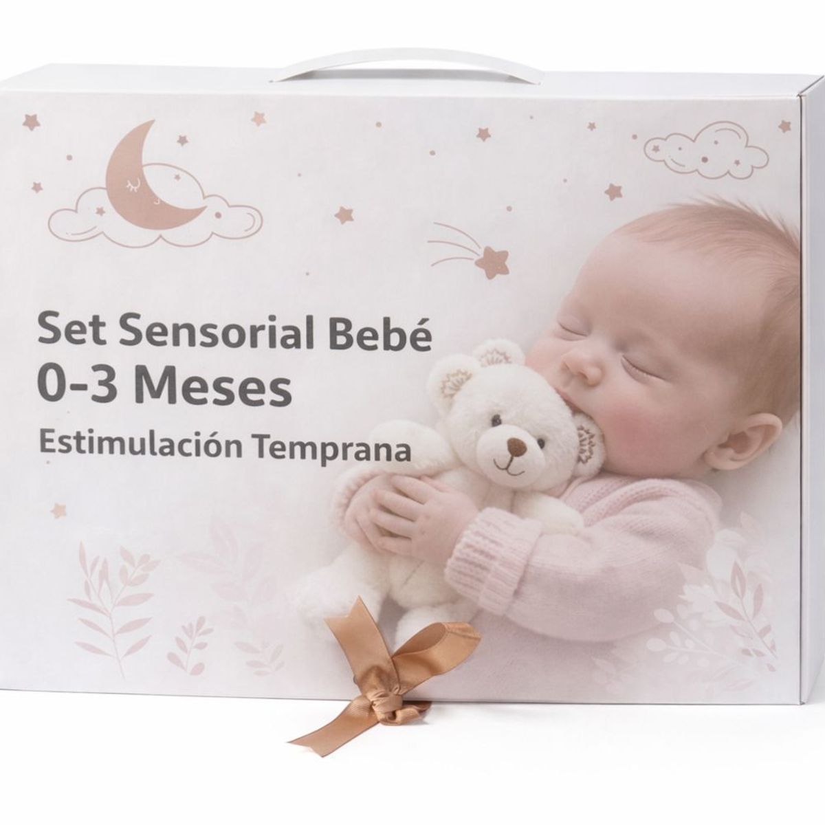 GENERICO - Kit Sensorial Bebé 0 a 3 Meses Estimulación Temprana box