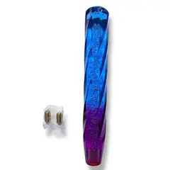 GENERICO - Pomo Palanca De Cambios Acrílico Con Burbujas De 30cm