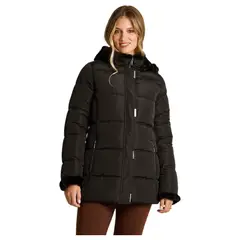 LORENZO DI PONTTI - Parka Básica Mujer Negro