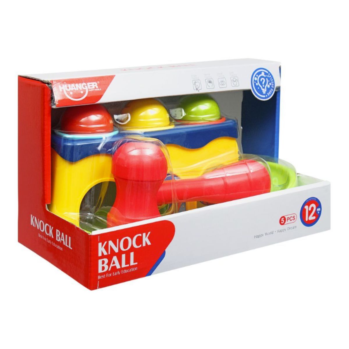 HUANGER - Huanger Juguete Golpea la Bola de Colores para Bebés
