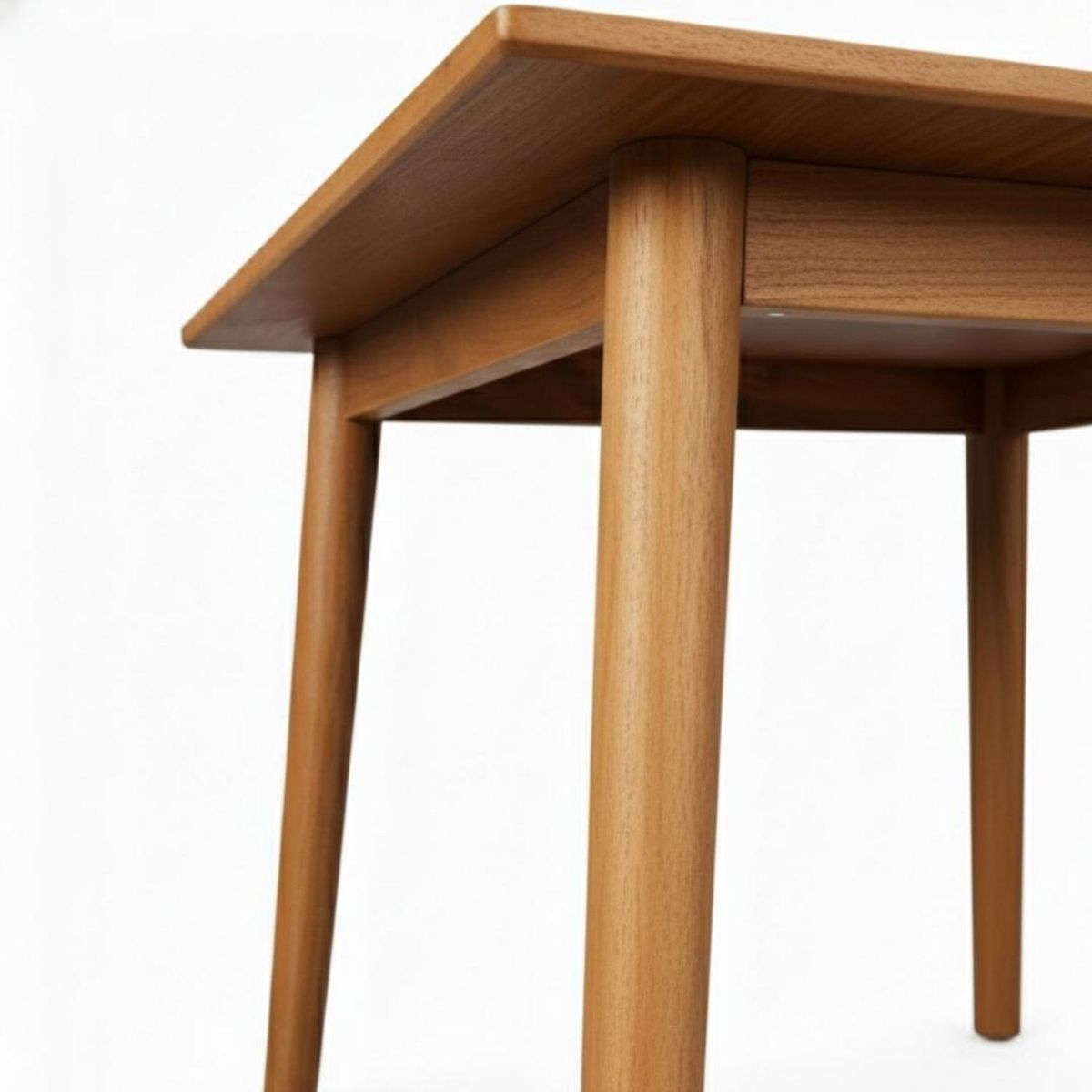 PANDALINO - Mesa Rectangular Cosmo 160x80 cm - Madera Oscura