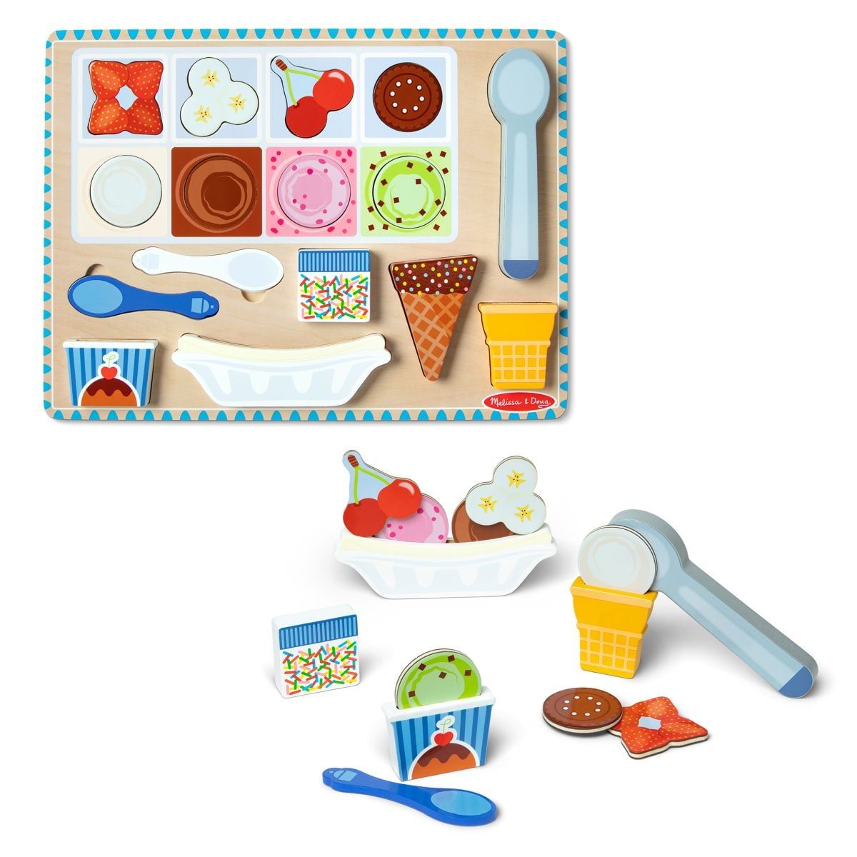 MELISSA & DOUG - SET MAGNETICO CREACION DE HELADOS MELISSA AND DOUG