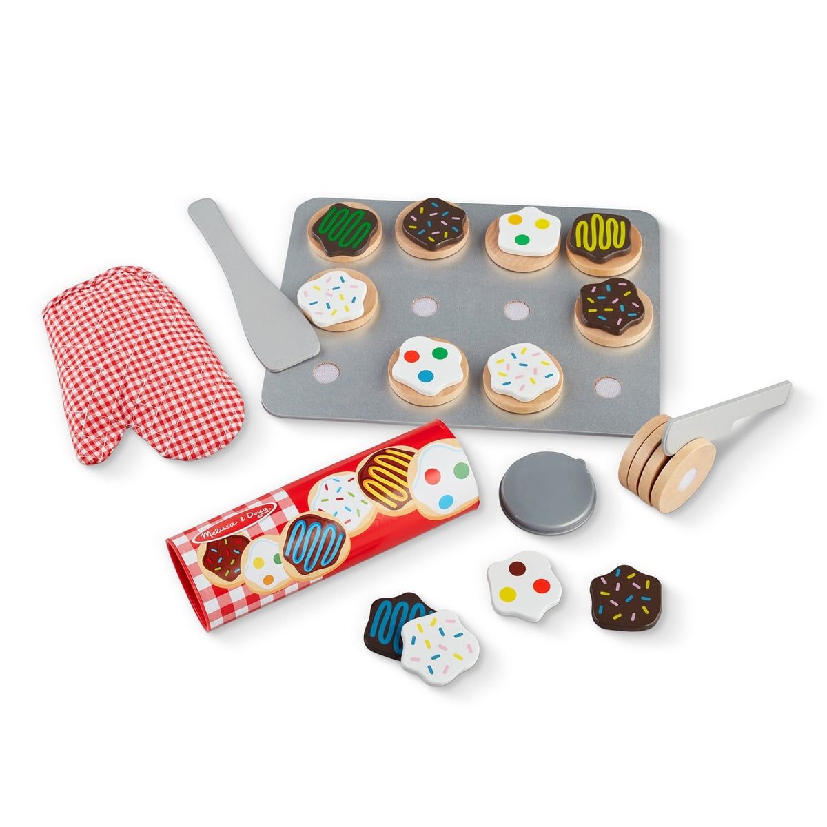MELISSA & DOUG - SET DE COCINA GALLETAS CORTAR Y HORNEAR MELISSA AND DUG
