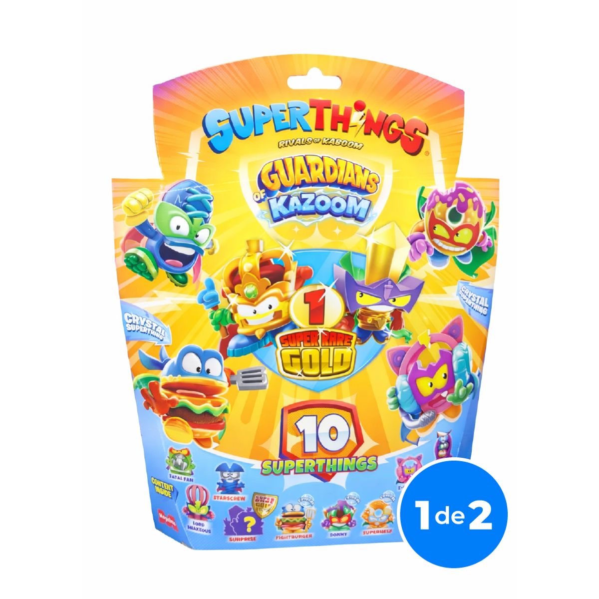 GENERICO - Superthings Blister Gold 10 Superzings (Pack 1 de 2)