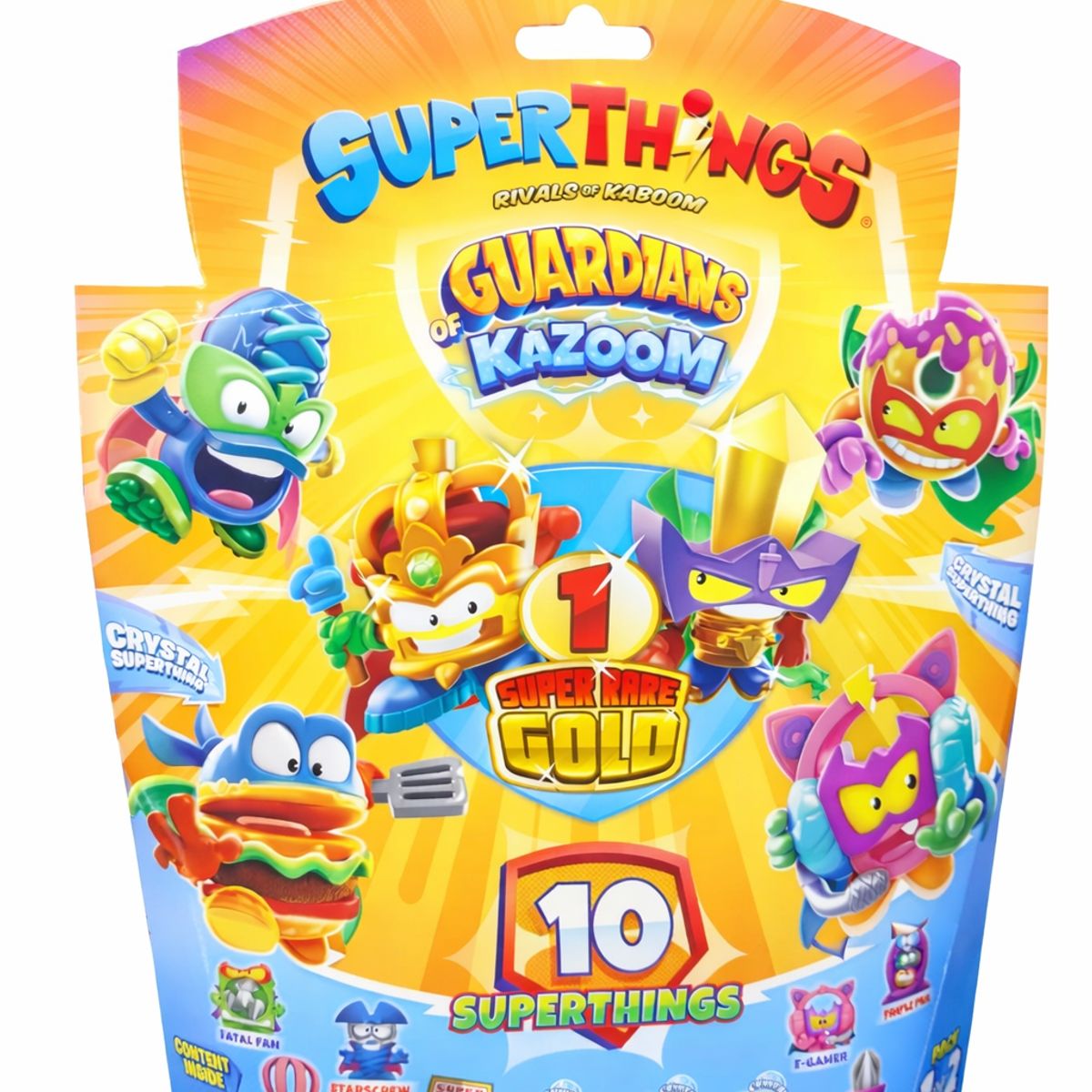 GENERICO - Superthings Blister Gold 10 Superzings (Pack 1 de 2)