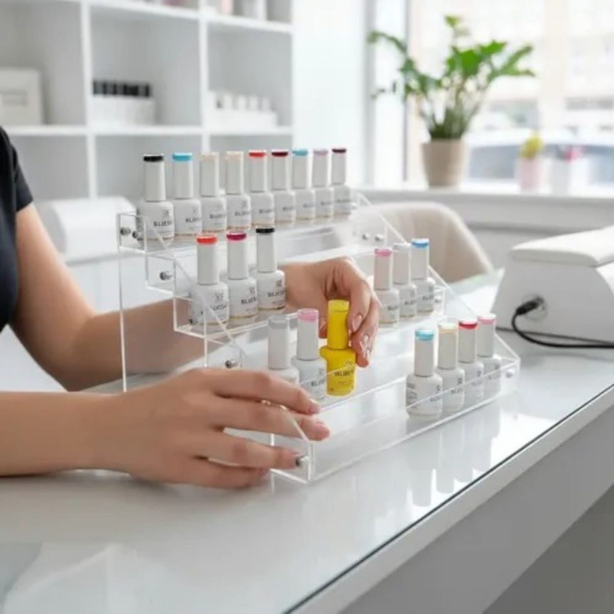 GENERICO - Organizador Acrílico de Esmaltes Manicura