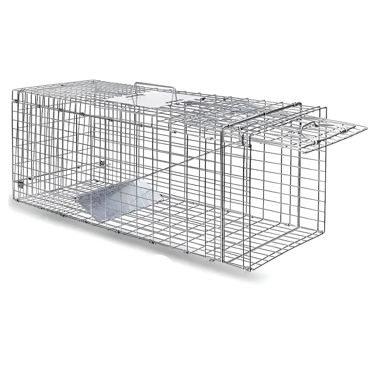 GENERICO - Trampa Jaula Corral Plegable Para Gato Conejos 94x37x34cm BELUG