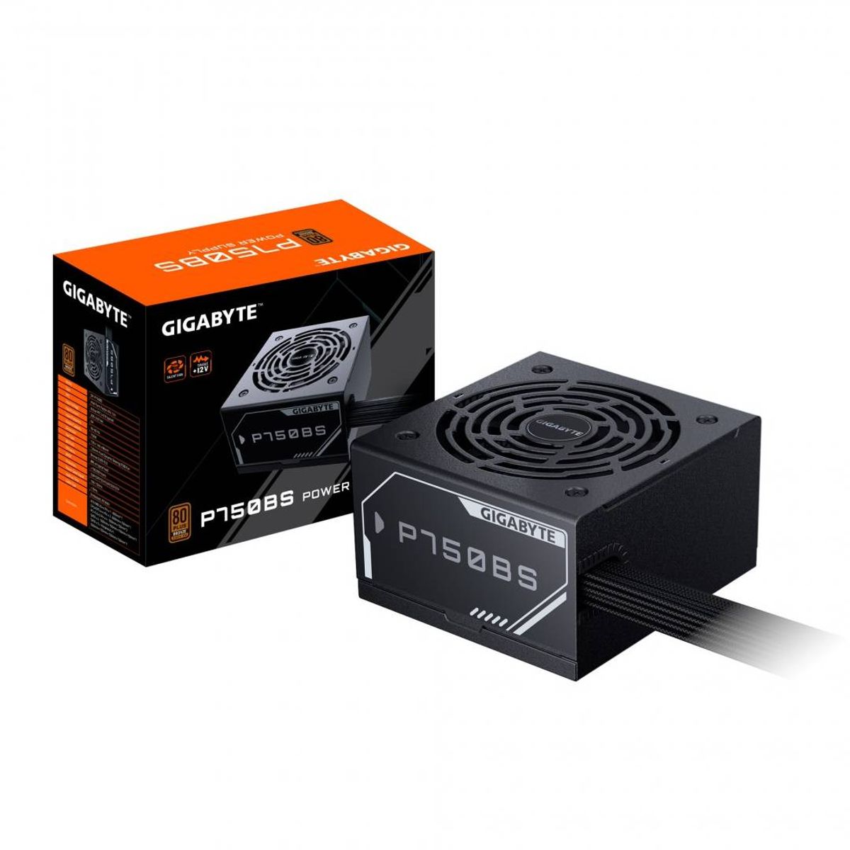 GIGABYTE - Fuente de Poder Gigabyte GP-P750BS 750W 80 PLUS Bronze