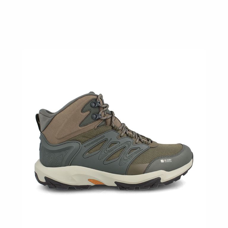 Botín Outdoor Hombre X-Hiker Wild Hi Wild Verde