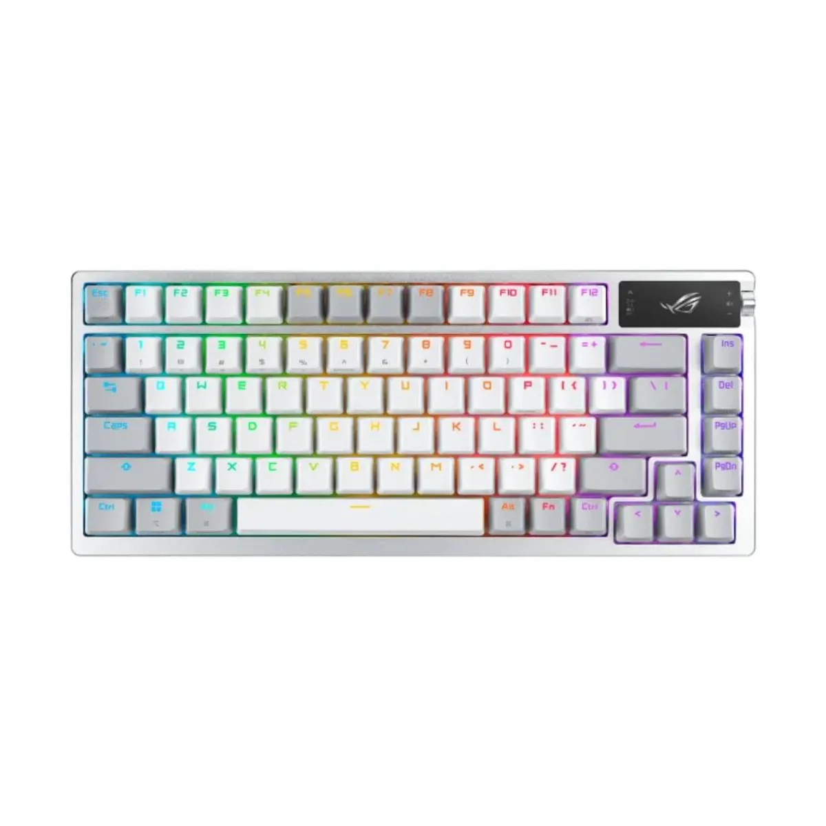 ASUS - Teclado Gamer Mecánico ASUS ROG Azoth, Inalámbrico, Blanco