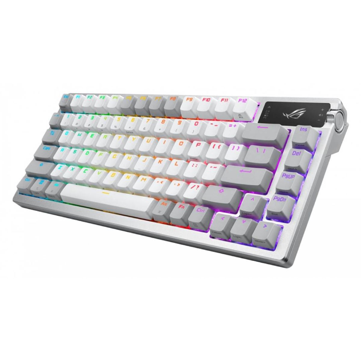 ASUS - Teclado Gamer Mecánico ASUS ROG Azoth, Inalámbrico, Blanco