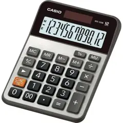 CASIO - CALCULADORA MX120B SOLAR 12 DIGITOS