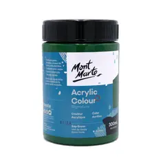 MONT MARTE - Pintura Acrílica 300ml Verde Monastral