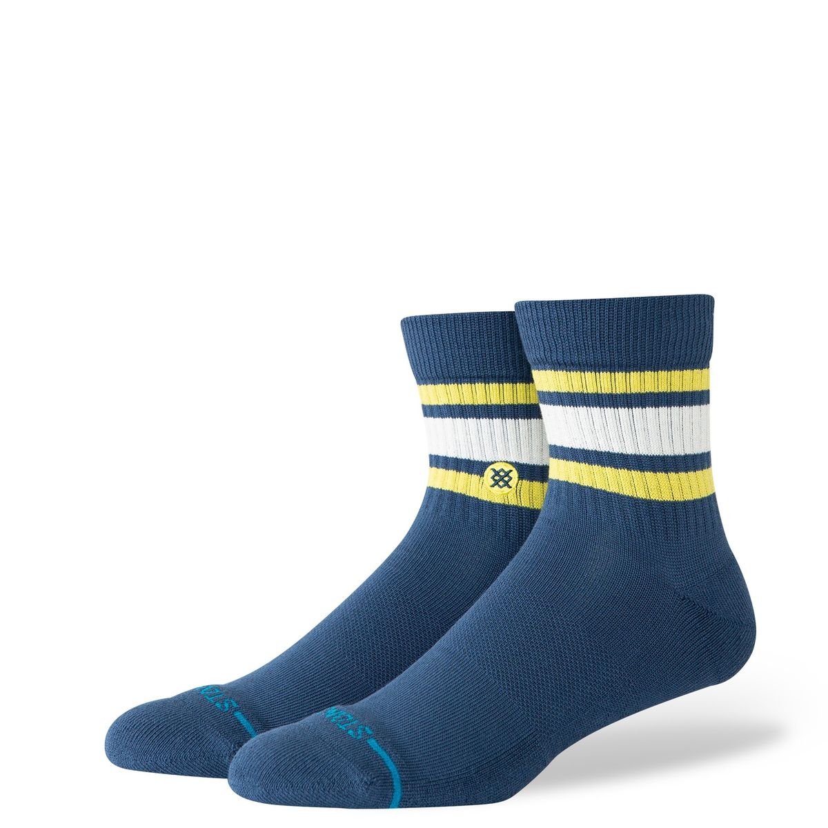STANCE - Stance Socks Icon Deep Teal Yellow White