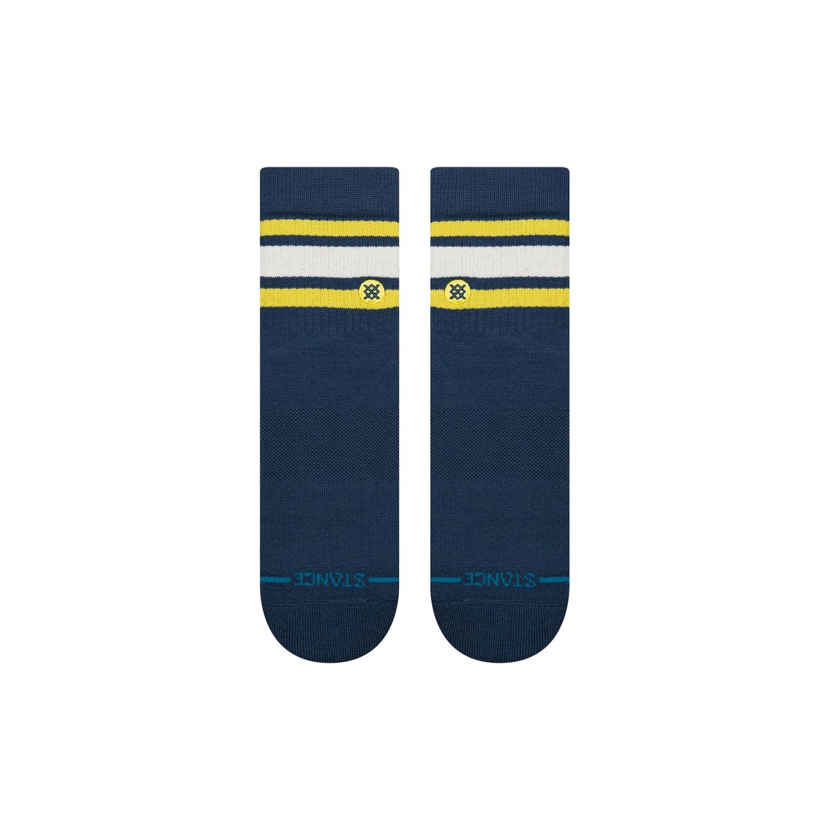 STANCE - Stance Socks Icon Deep Teal Yellow White