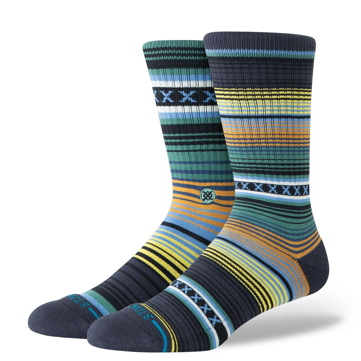 STANCE - Stance Socks Curren Crew Deep Teal