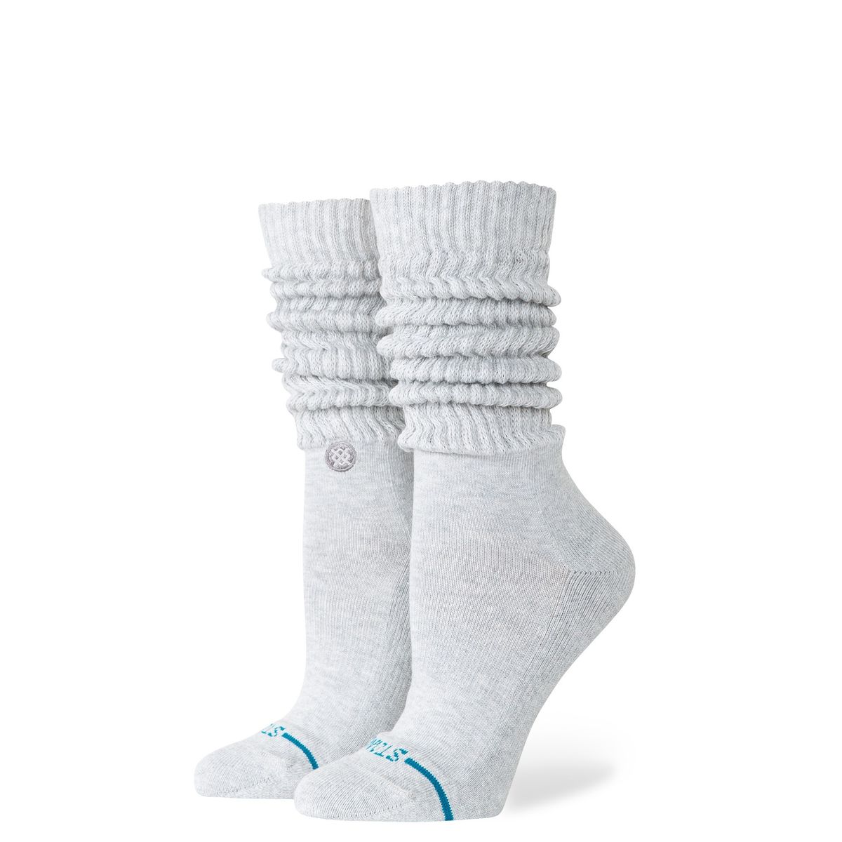 STANCE - Stance Socks Women Icon Slouch Crew Heather Grey