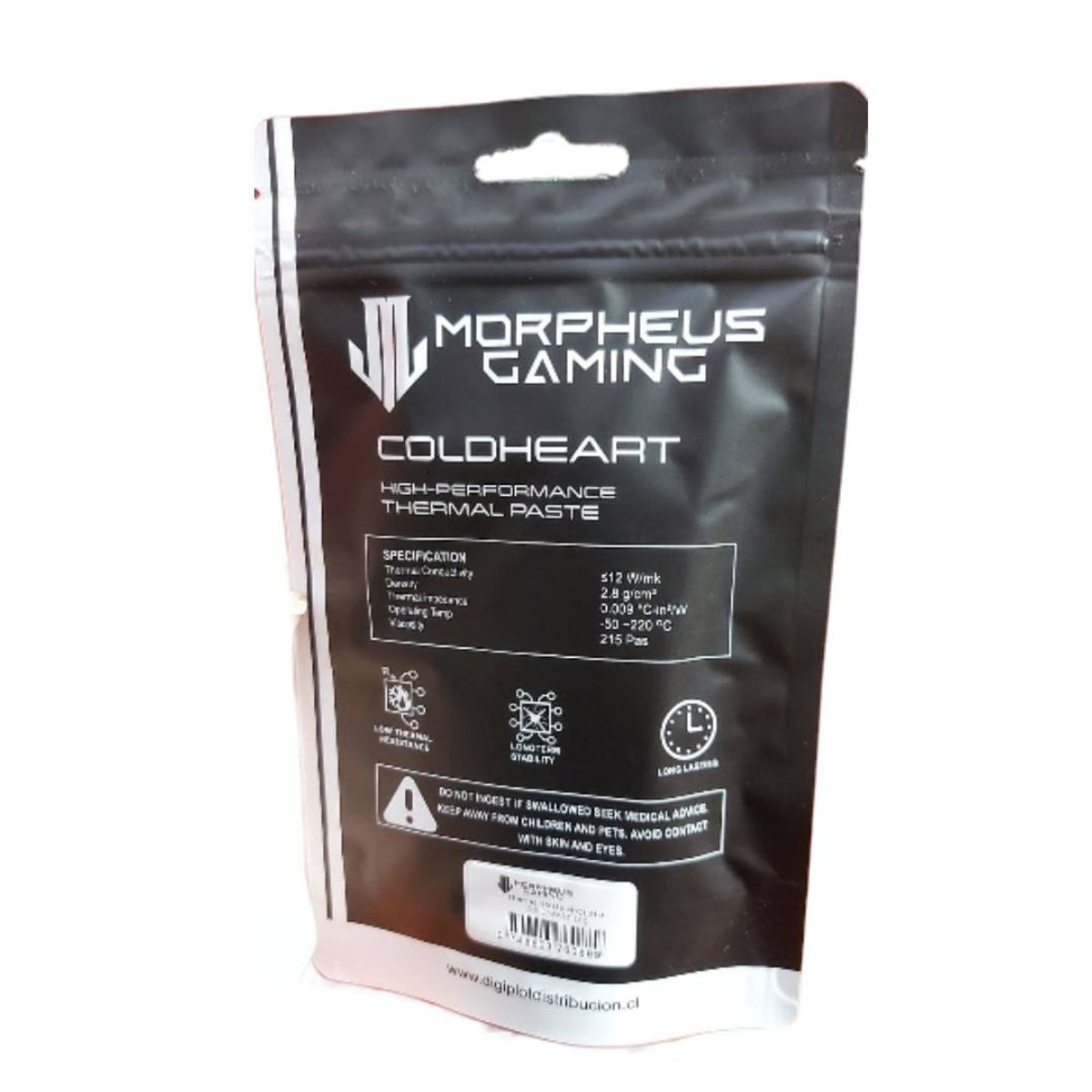 GENERICO - Pasta Térmica Morpheus Gaming COLDHEART 4g