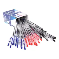GENERICO - Caja 50 Lapices Gel Boligrafos Lapicero Pluma Lapiz 0.7mm