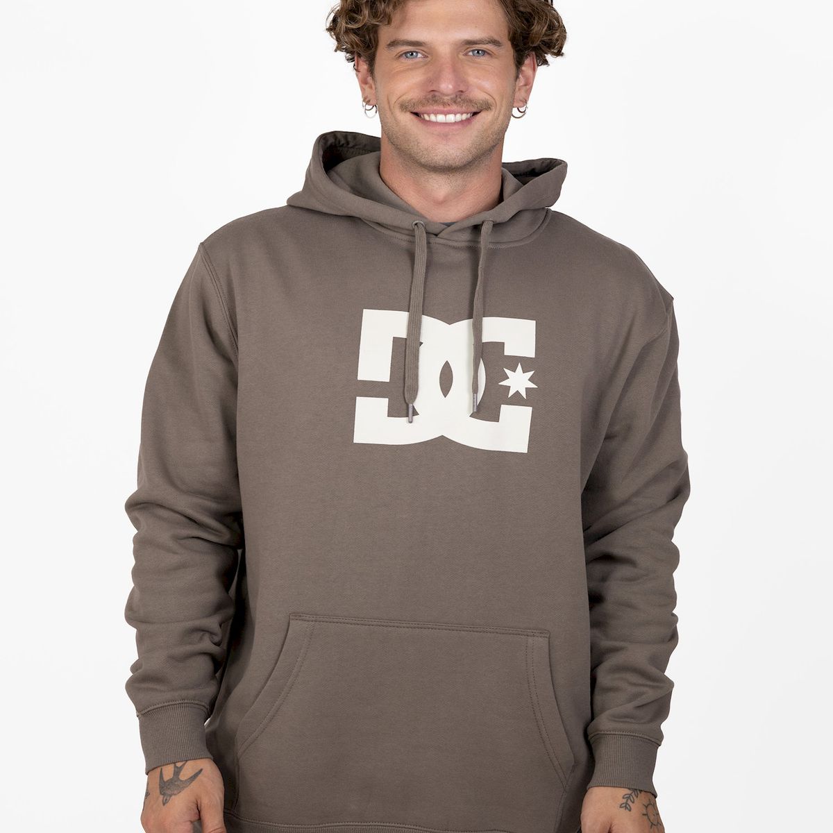 DC SHOES - Poleron Hombre Star Ph M Otlr Café DC