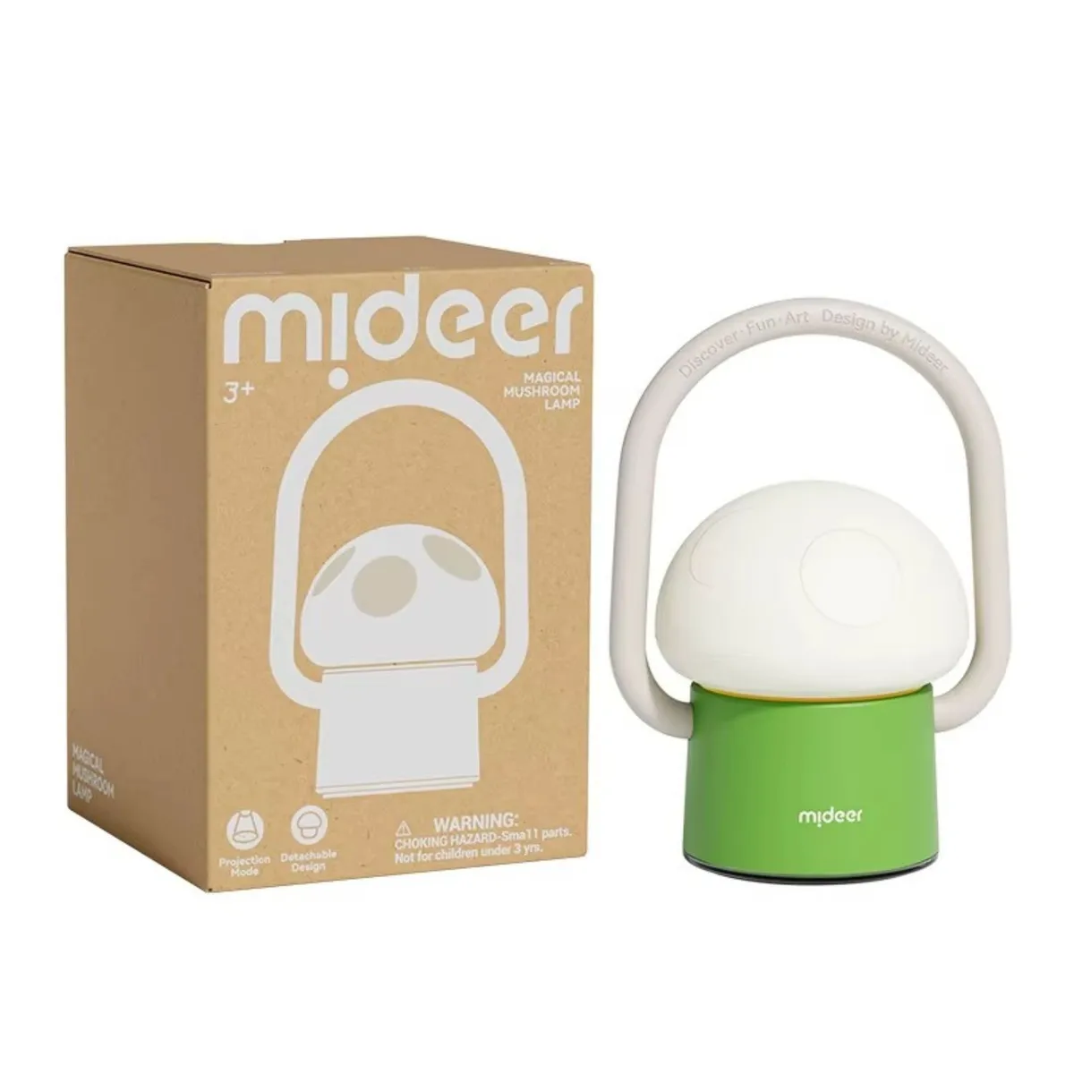 MIDEER - Mideer Lámpara de Noche Recargable Forma de Honguito
