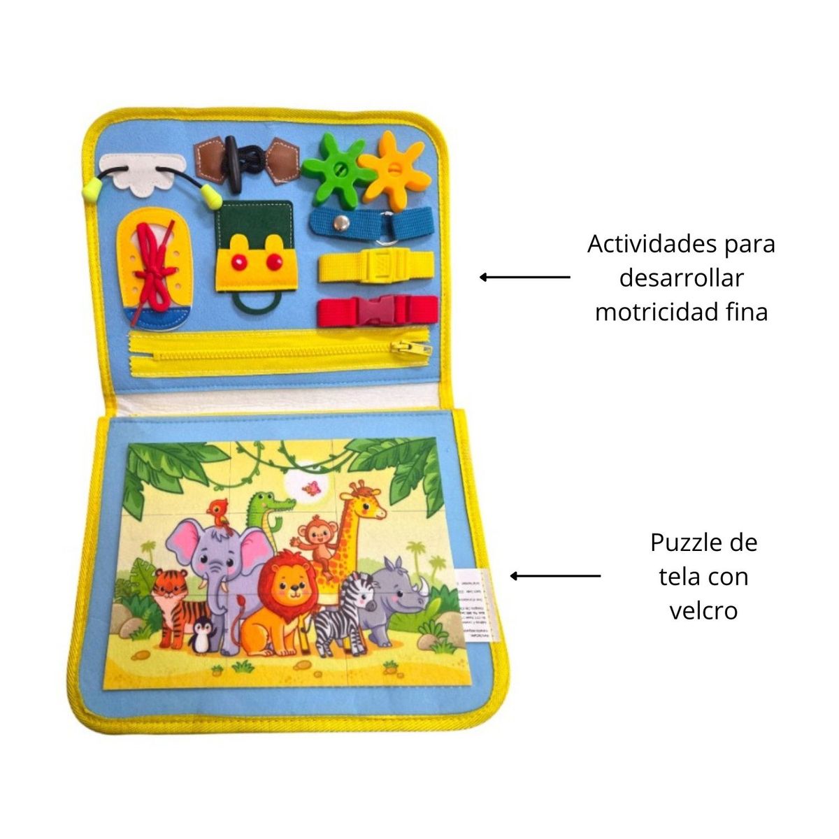 GENERICO - Maleta de Actividades Sensoriales y Motricidad Fina