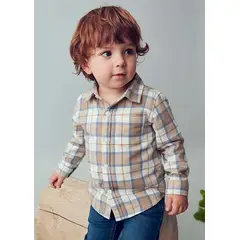 MAYORAL - Camisa cuadros bebé