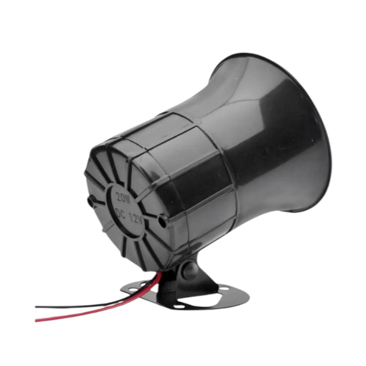 GENERICO - Sirena 1 Tono 12 Volt 20 W Autos Alarmas Casa Comunitarias