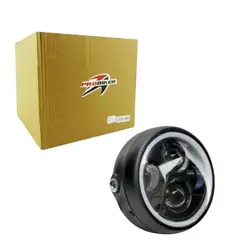 GENERICO - Foco LED Xenon De 40 Watt Con Aro Blanco Para Moto