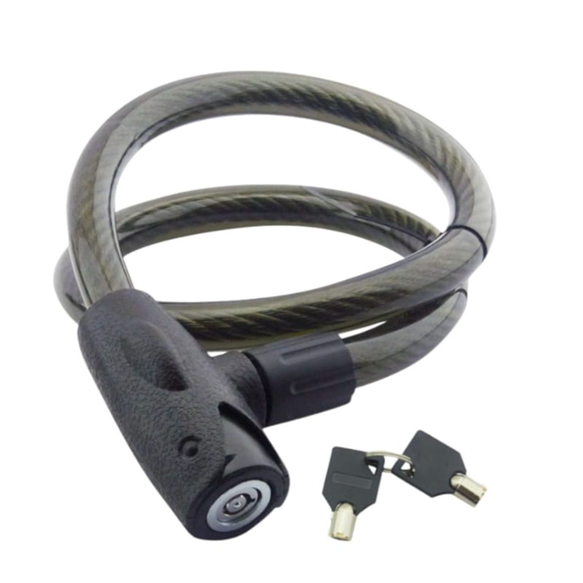 GENERICO - Cadena Para Moto, Cabeza Cobra Gruesa, Dezzer 20X150cm Larga Alta Calidad