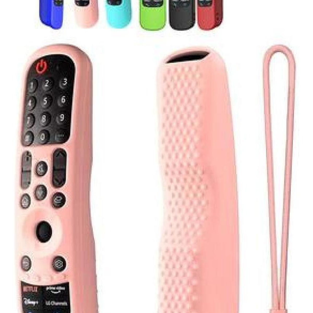 LG - Funda Control Magico Smart Tv LG Modelos 2021 Antideslizante - Rosa