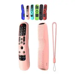 LG - Funda Control Magico Smart Tv Modelos 2021 Antideslizante - Rosa