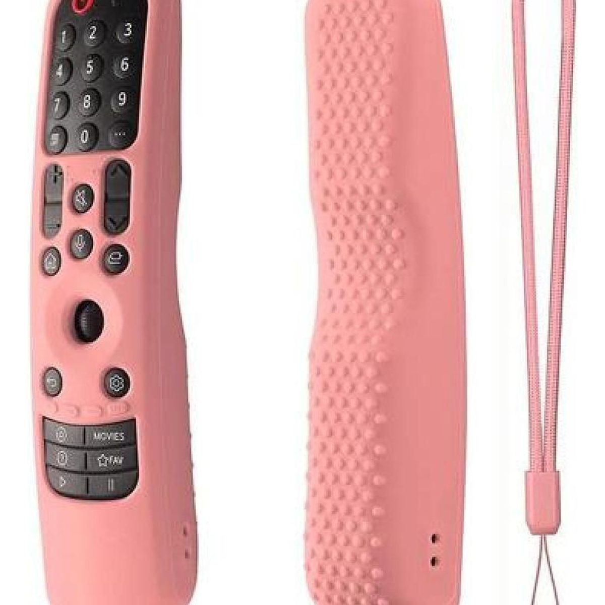 LG - Funda Control Magico Smart Tv LG Modelos 2021 Antideslizante - Rosa